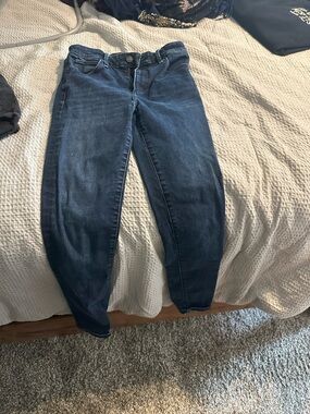 Abercrombie & Fitch Dark Blue Skinny Jeans